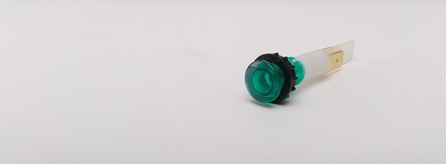 S Series Plastic 230V AC Green 10 mm Pilot